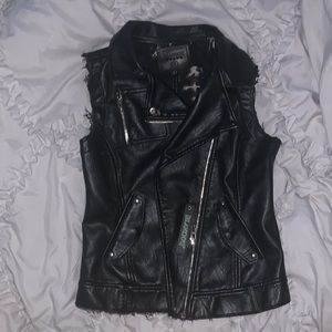 Leather Vest